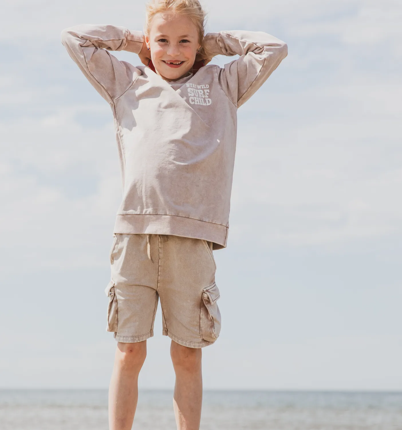 4President Oleg Sand cargo short zand katoen