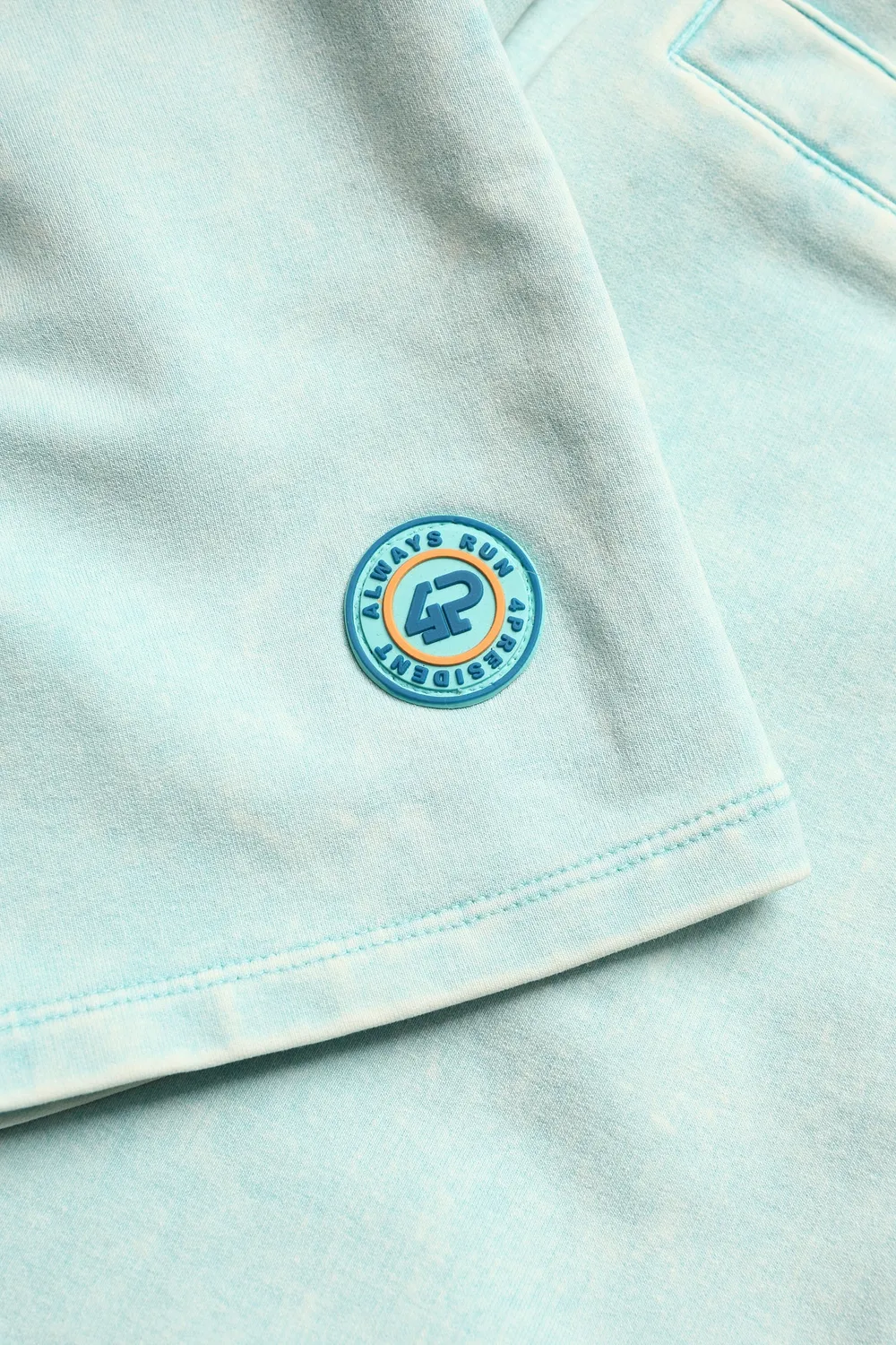 4PRESIDENT Otho Light Blue short lichtblauw
