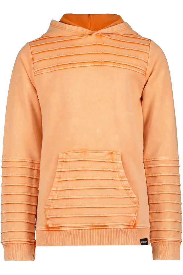 4PRESIDENT Tarik Orange Tiger hoodie jongens