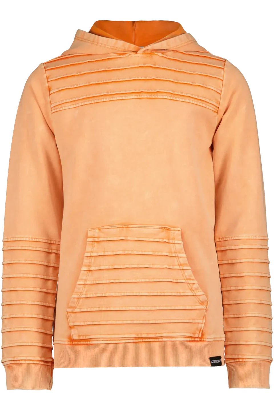 4PRESIDENT Tarik Orange Tiger hoodie jongens