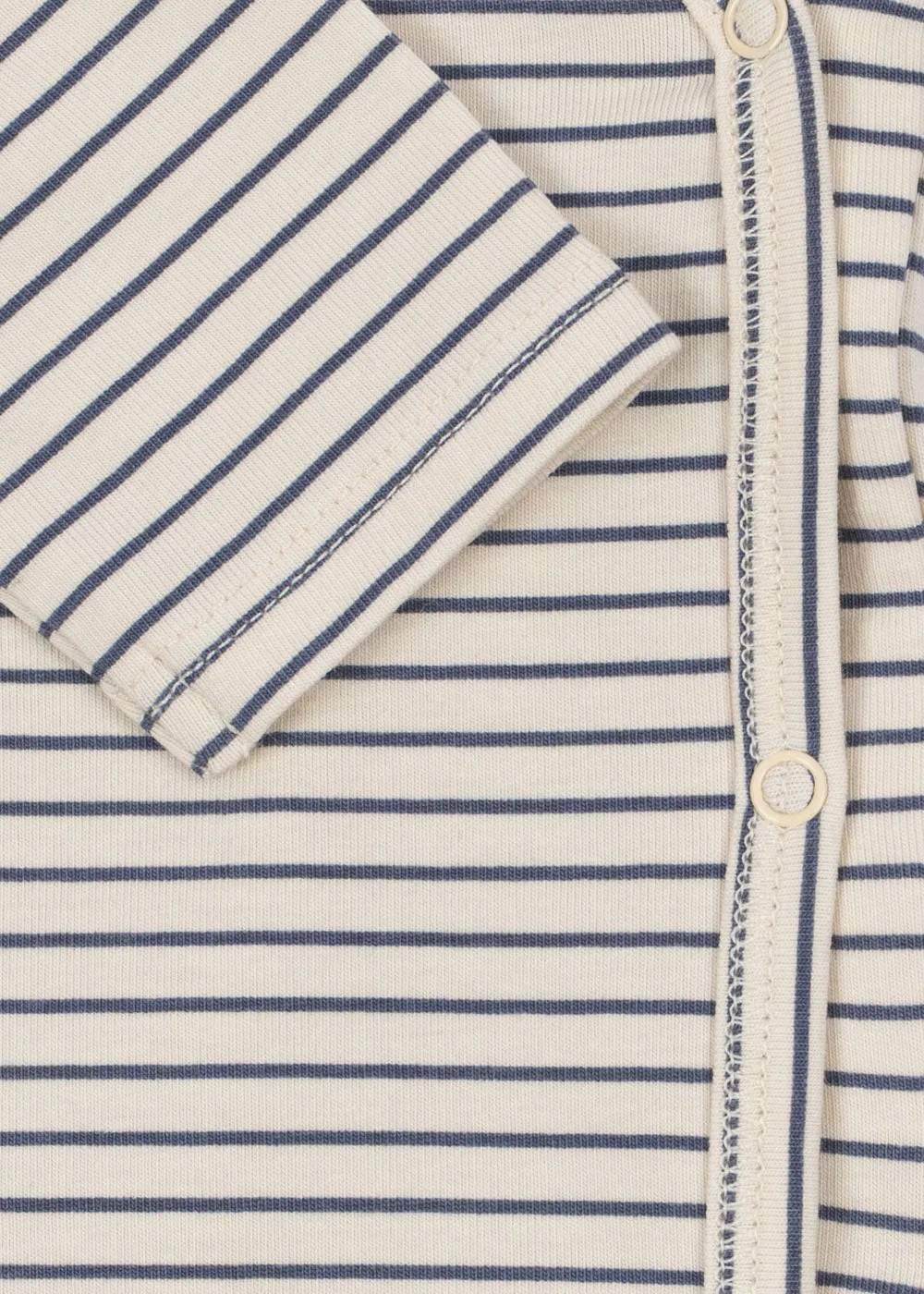 Konges Sløjd Basic newborn romper stripe como biokatoen