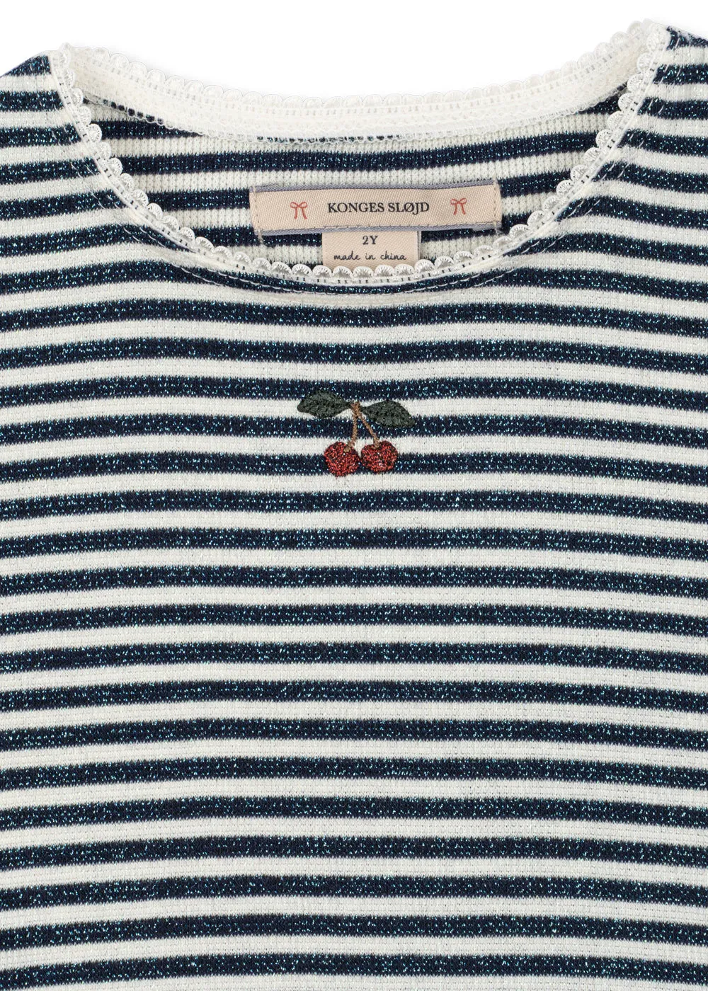 Konges Sløjd Roli streep blouse stripe eclipse katoen