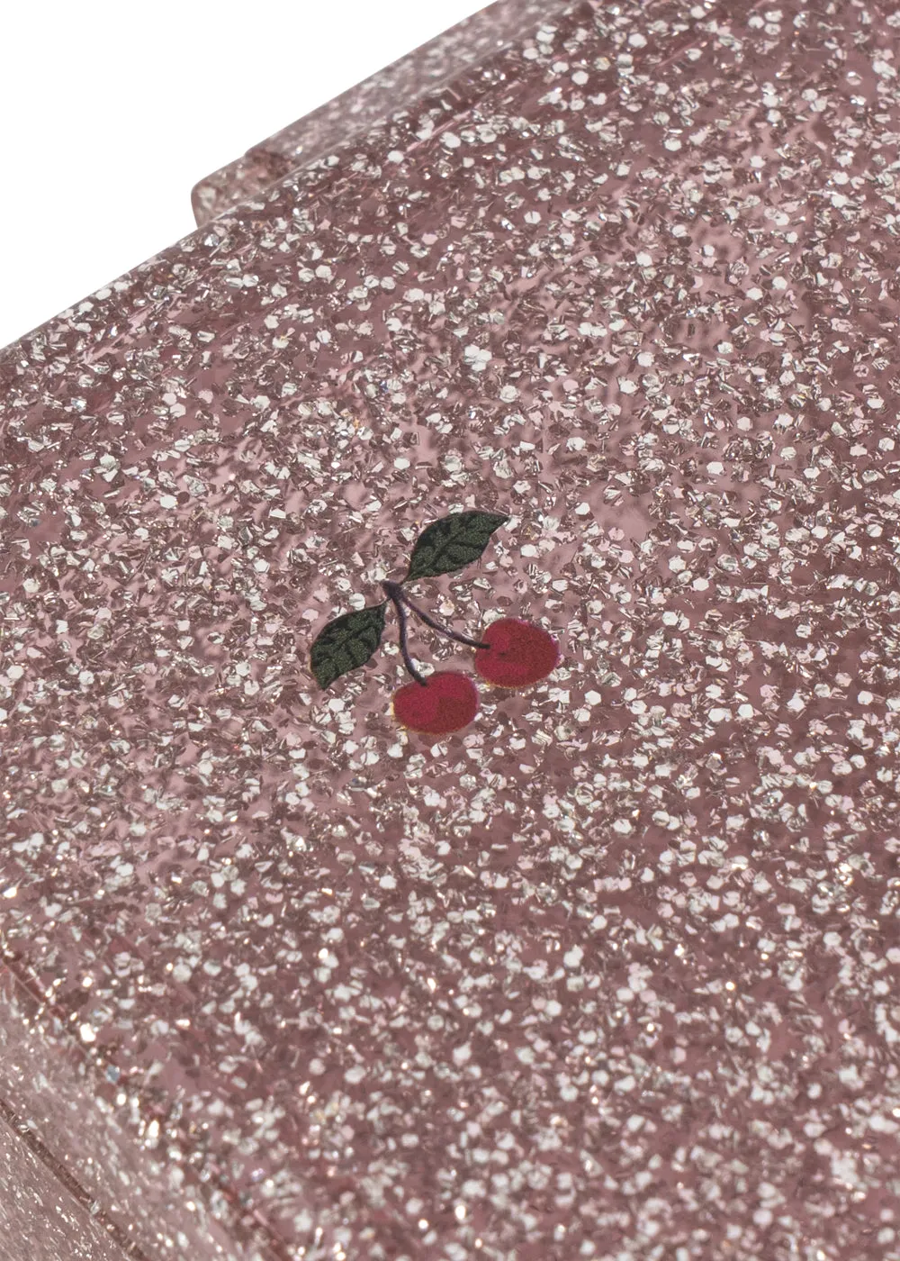 Konges Sløjd Bento lunchbox cherry glitter 4-vaks