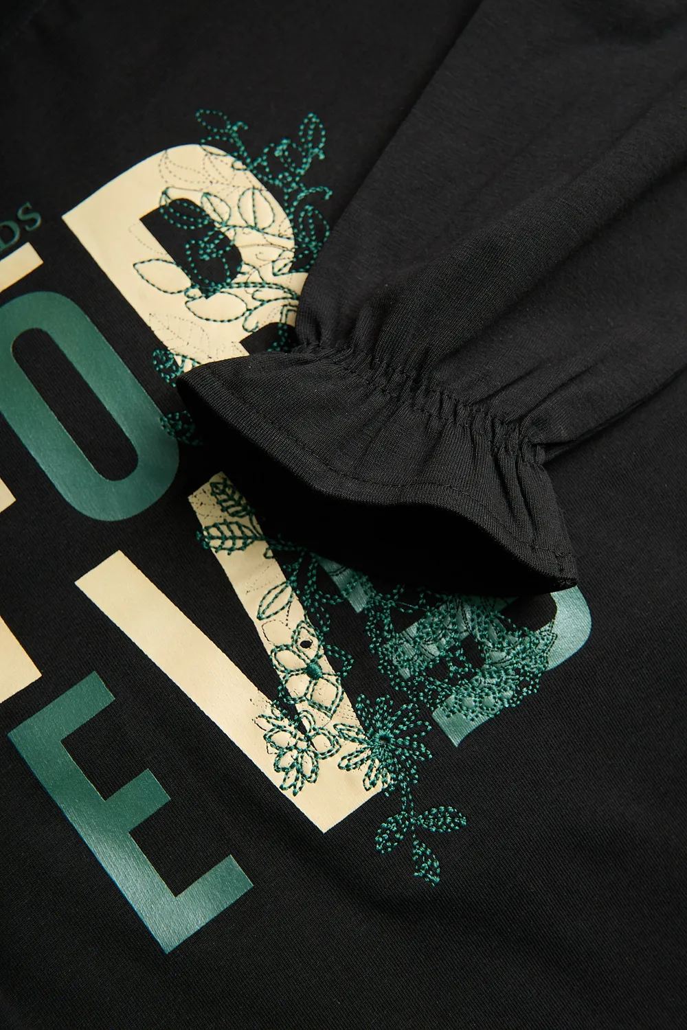 4President Anoek Black longsleeve katoen