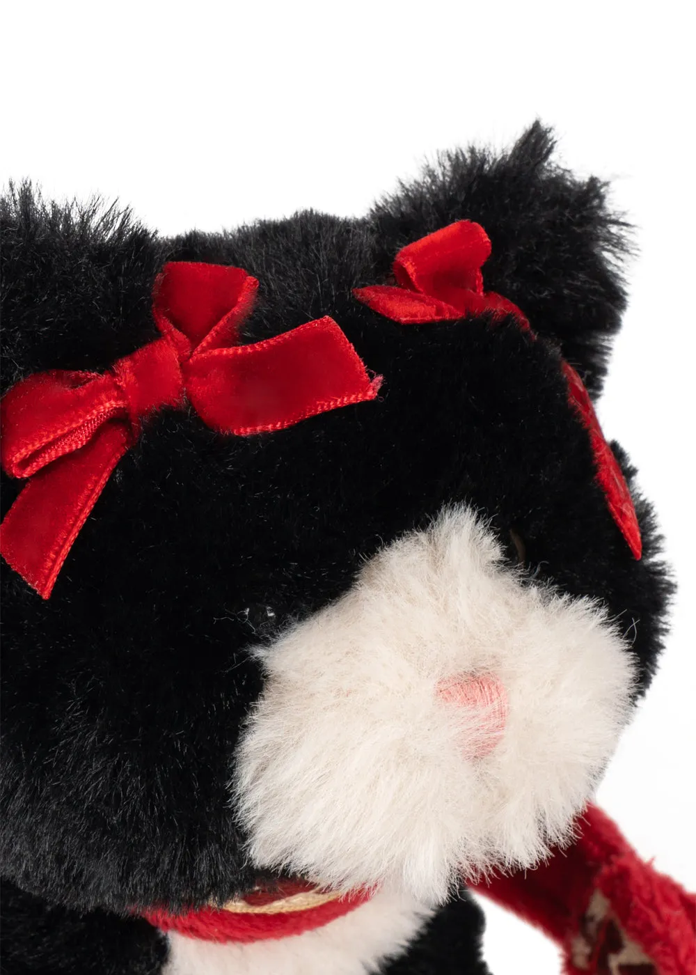 Konges Sløjd Pet kitty knuffel black beauty met huisje