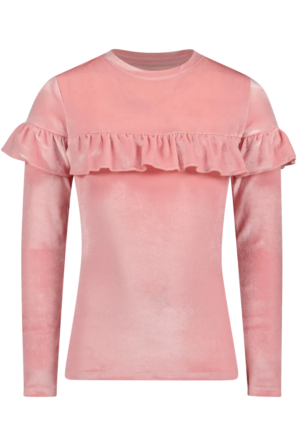 4PRESIDENT Amaya Dust Pink longsleeve meisjes velvet