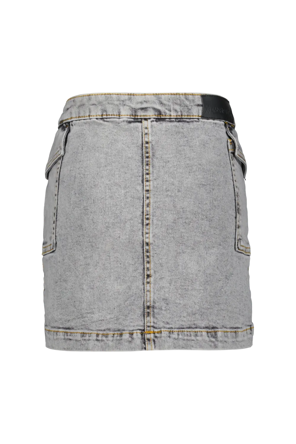 4President Mitty spijkerrok grijs washed jeans