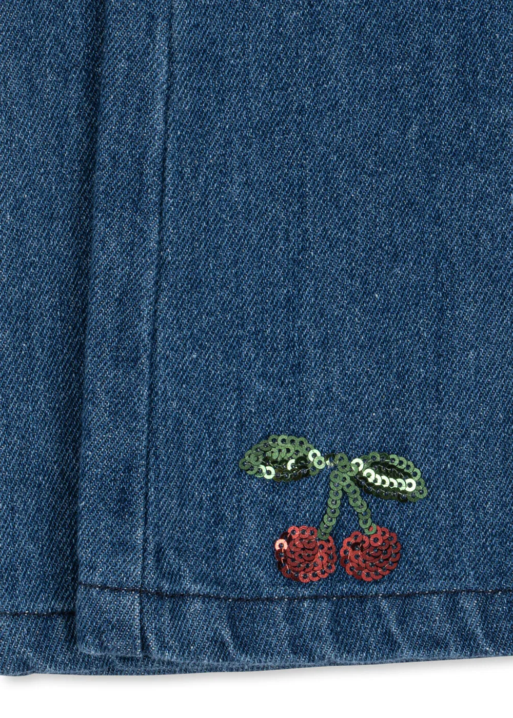 Konges Sløjd Elba Flared Jeans denim blue biologisch katoen