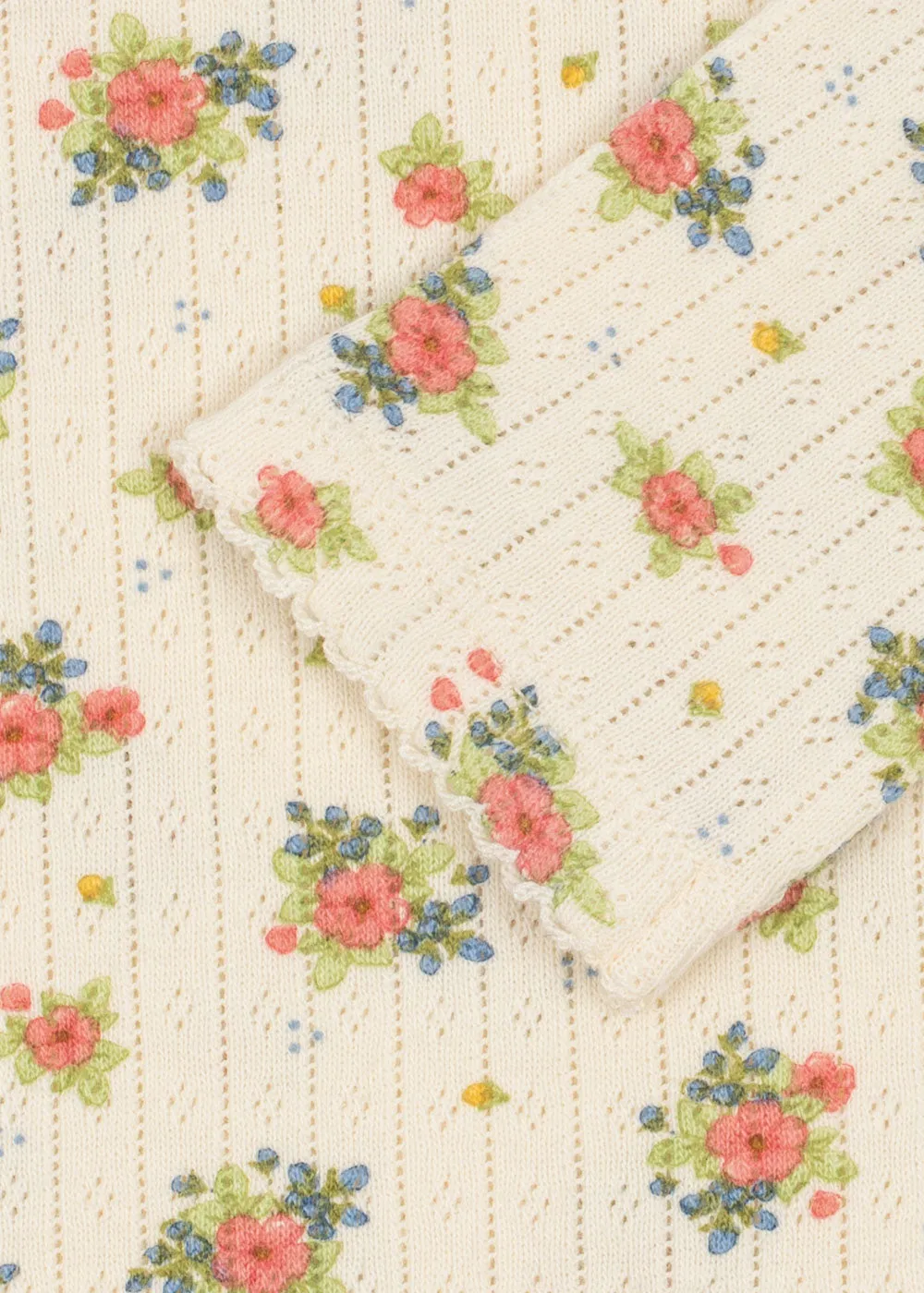 Konges Sløjd Minnie blouse rosetto biokatoen pointelle