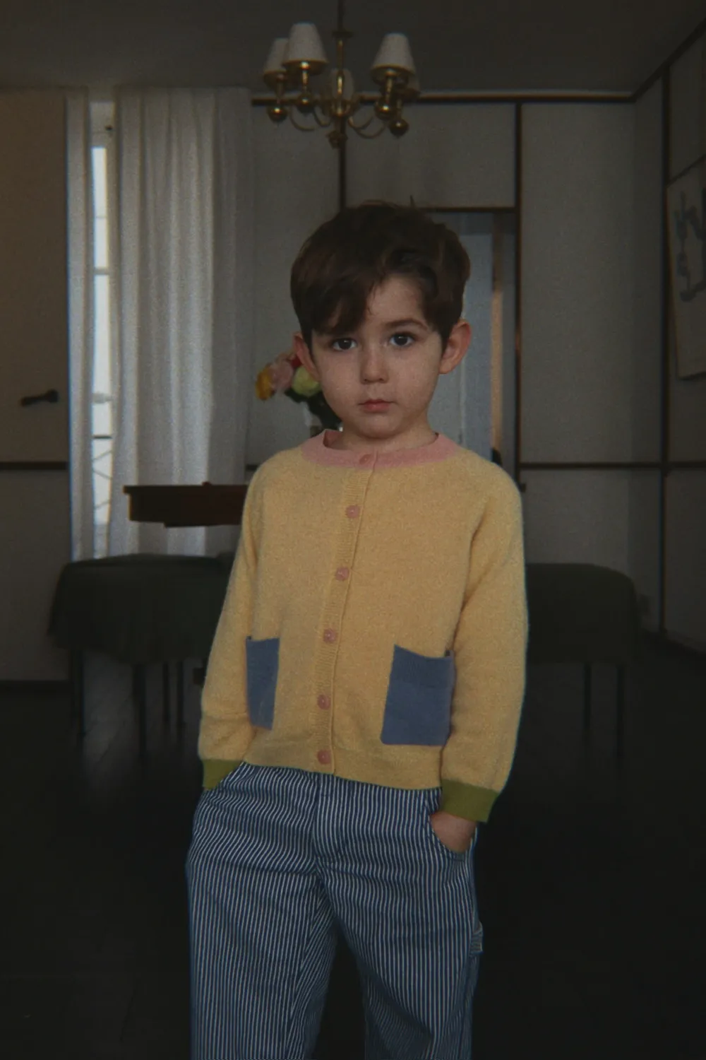 Konges Sløjd Colletti Cardigan Vest Yellow Wol