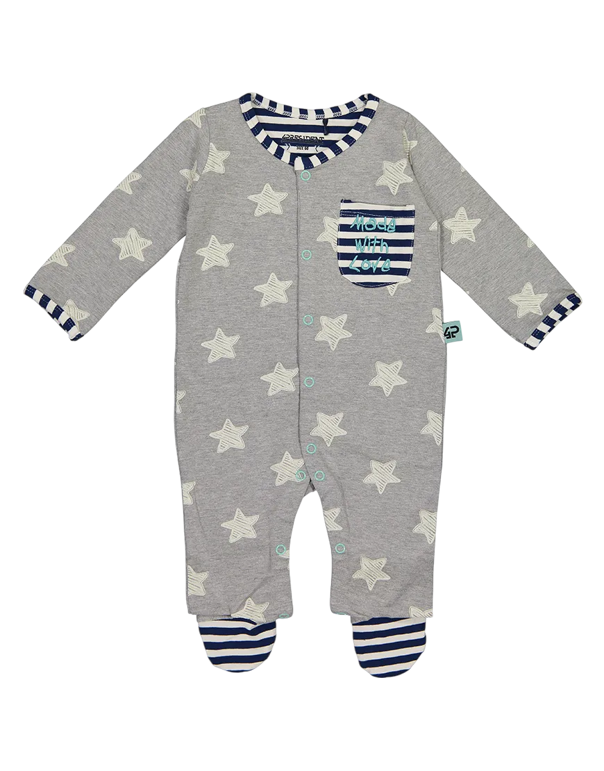 4President Baby Giftset Star katoen 5-delig