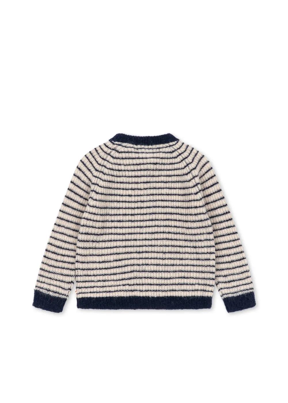 Konges Sløjd Barli Vest Navy Stripe alpacamix