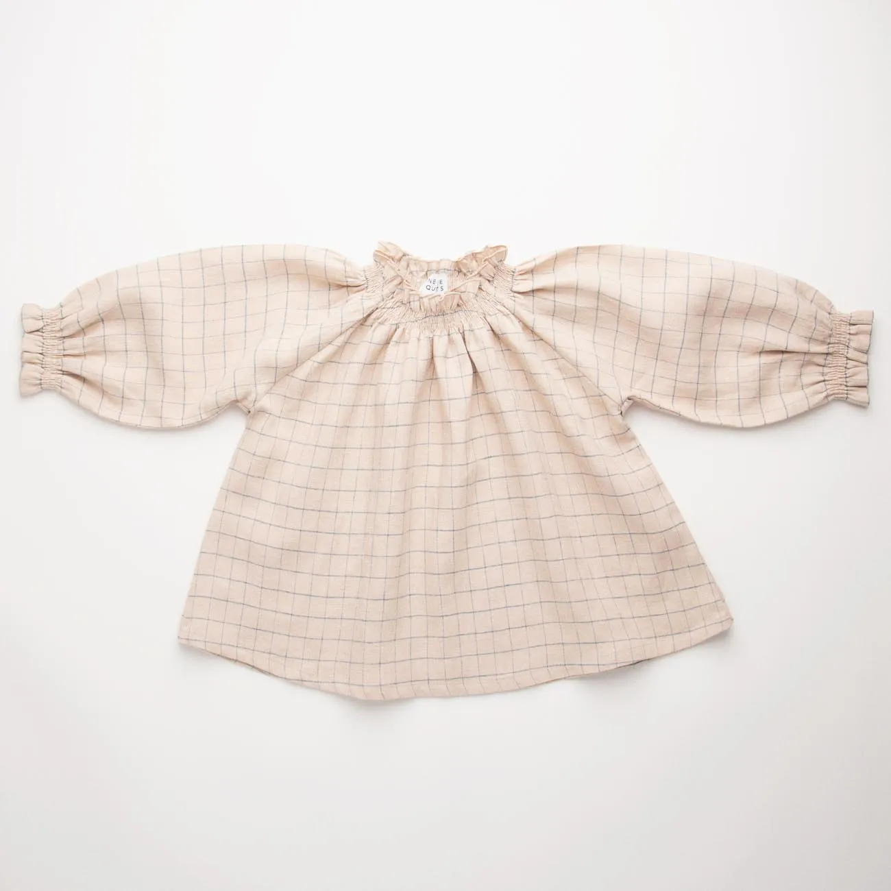The Mompany Mother May I blouse Oat linnen