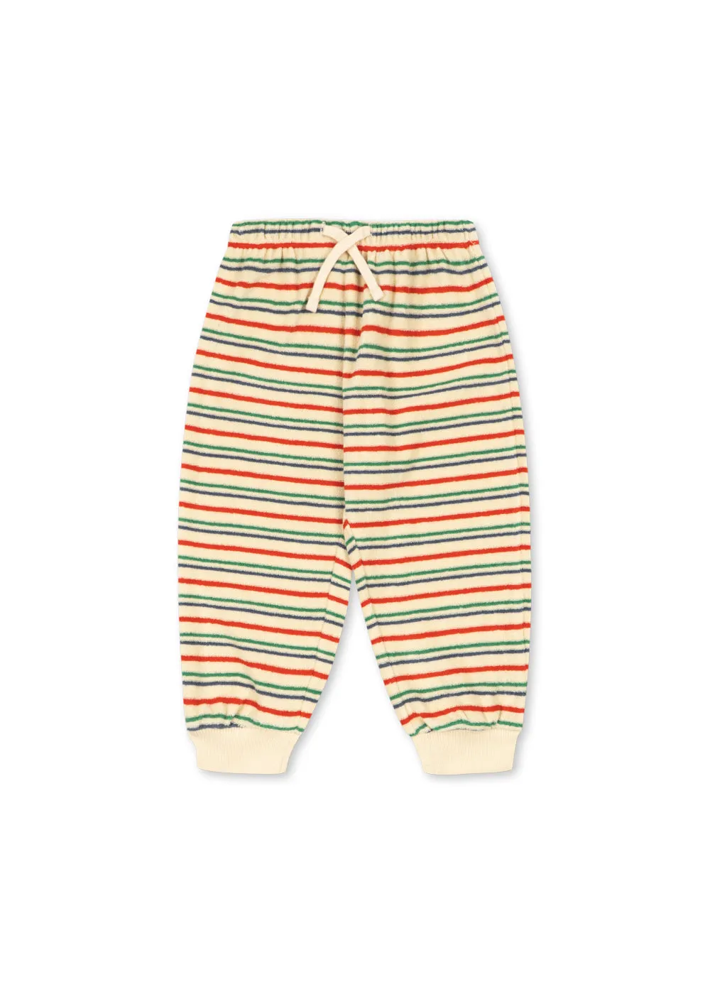 Konges Sløjd Itty sweatbroek kick stripe biokatoen