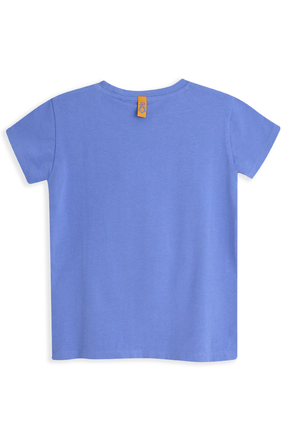 4President Nessa Blue t-shirt meisjes tropical katoen