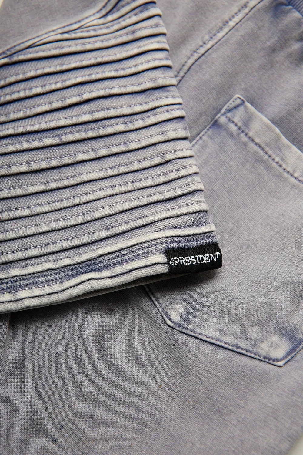 4President Alexander Light Blue short jongens zomer