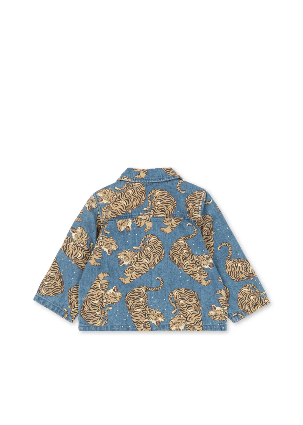 Konges Sløjd Magot overshirt panthera biokatoen denim