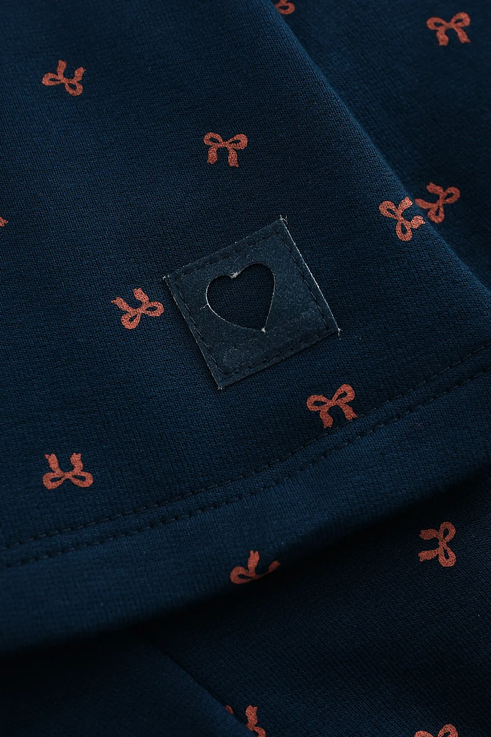 4President Eefje broek strikjesprint blauw meisjes