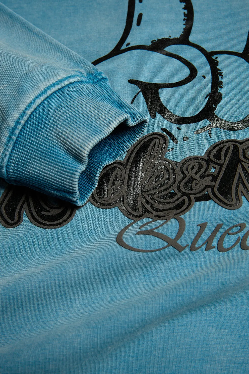 4PRESIDENT Nathalie trui Blue meisjes rockprint