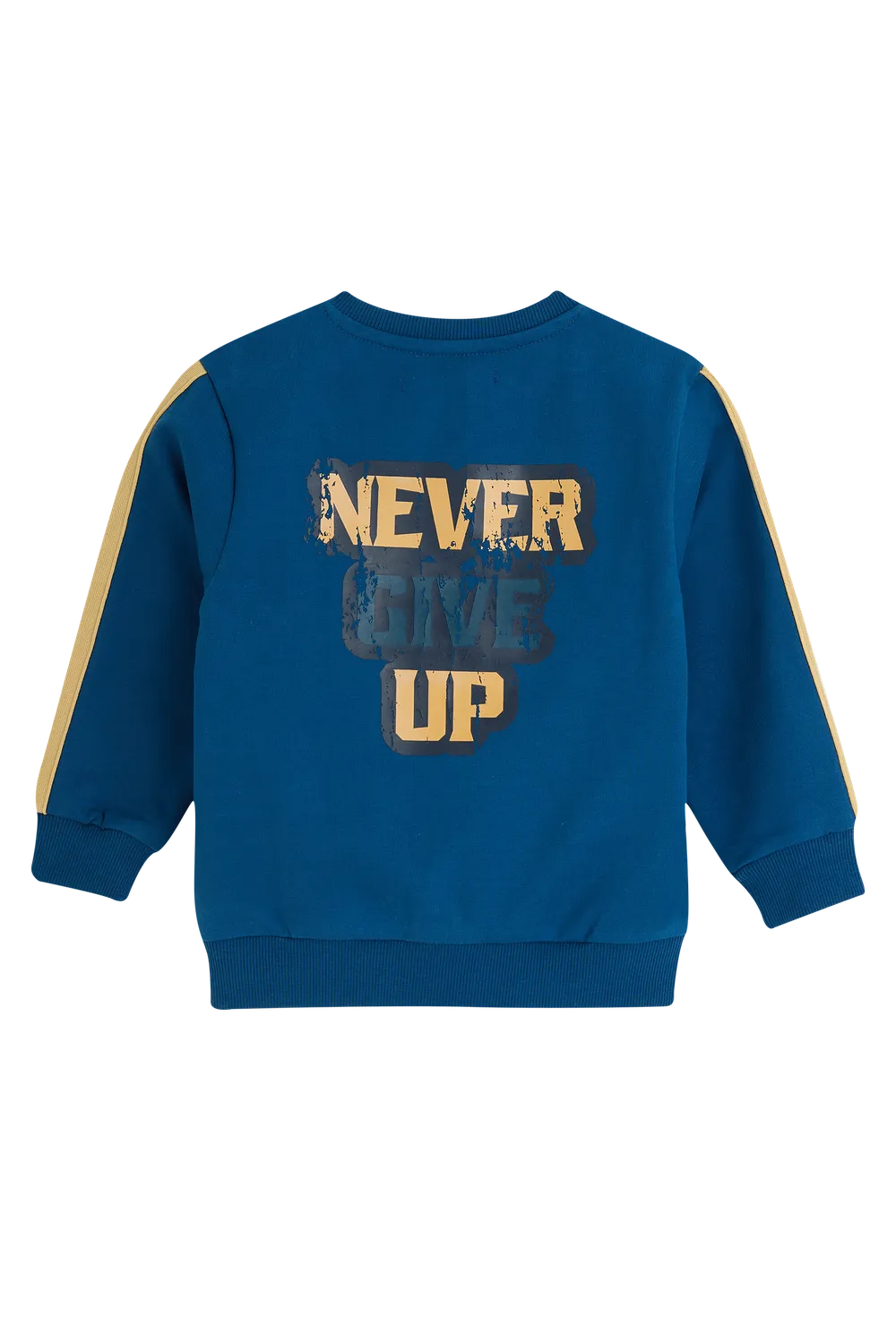 4President Gard sweater blauw katoen jongens