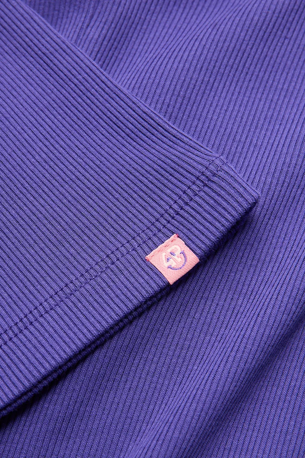 4President Roxy Purple flared broek meisjes ribstof