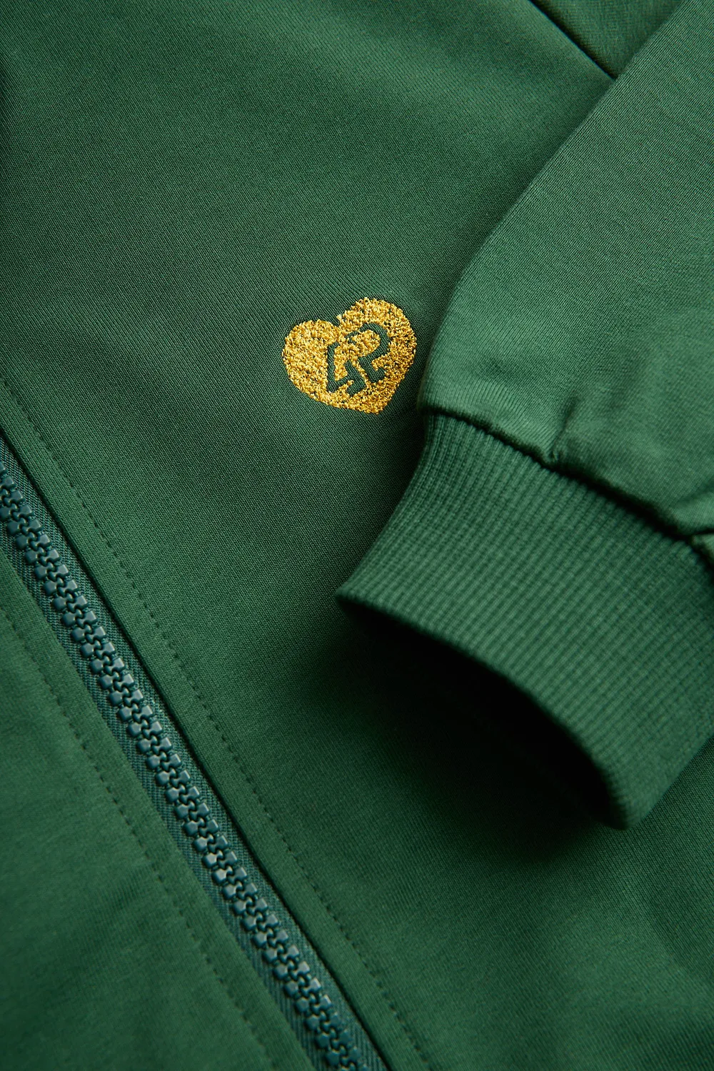 4PRESIDENT Ayla Green sweater groen meisjes met rits