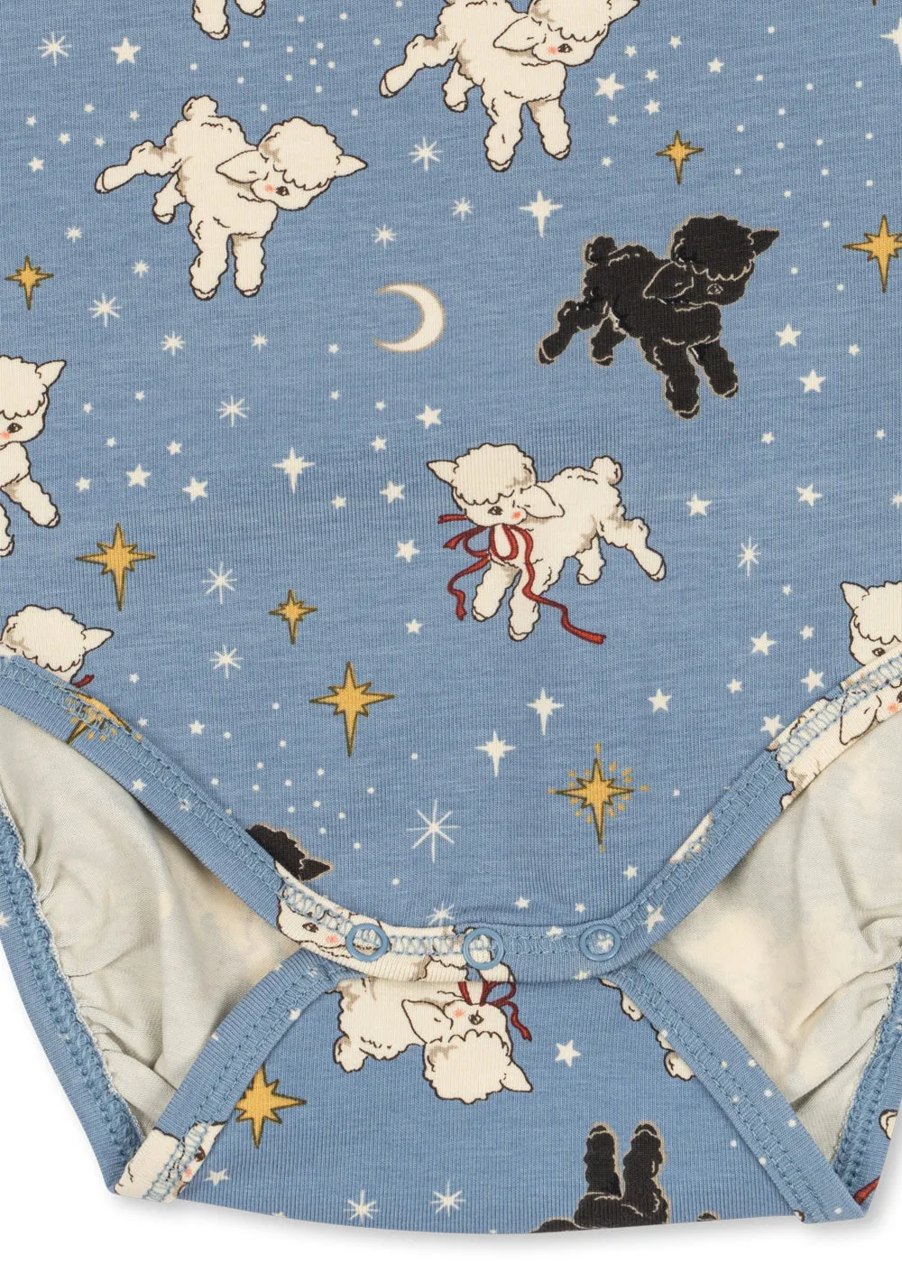Konges Sløjd Basic Sheepy romper broek set biokatoen