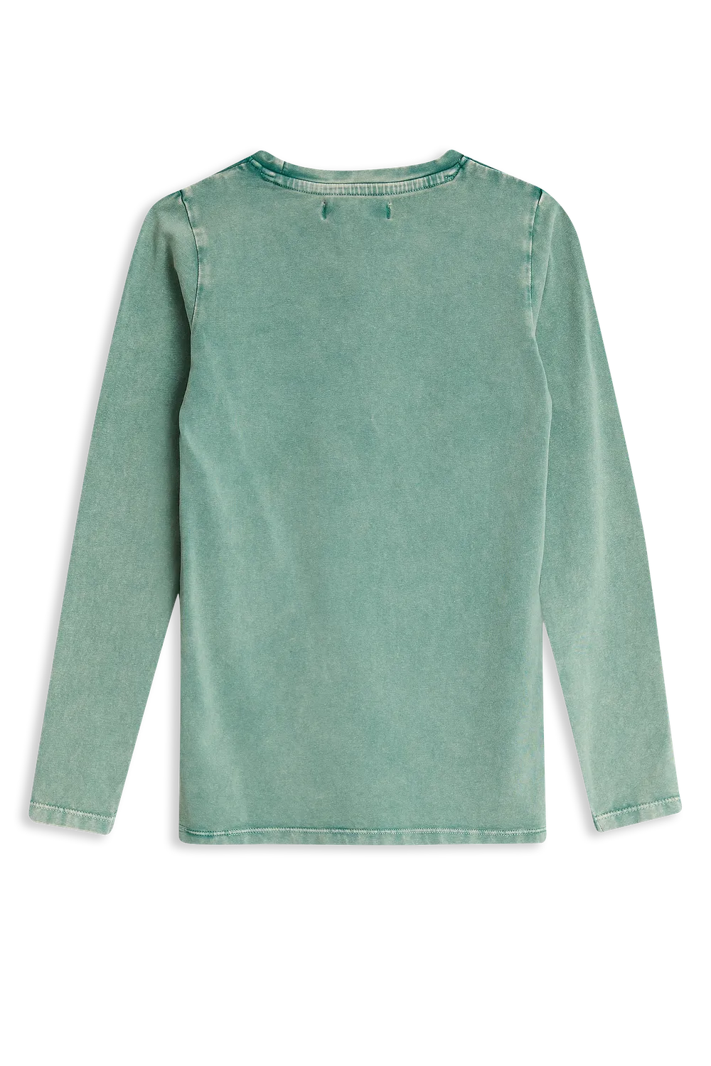 4President Nola longsleeve blauw 3D-logo meisjes