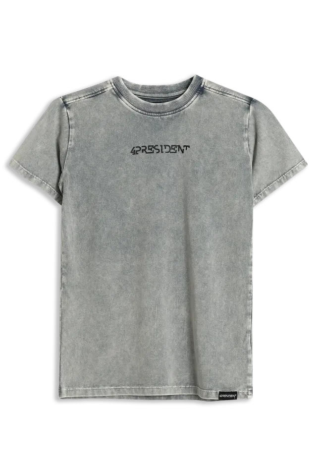 4PRESIDENT Willem Light Blue T-shirt vintage katoen