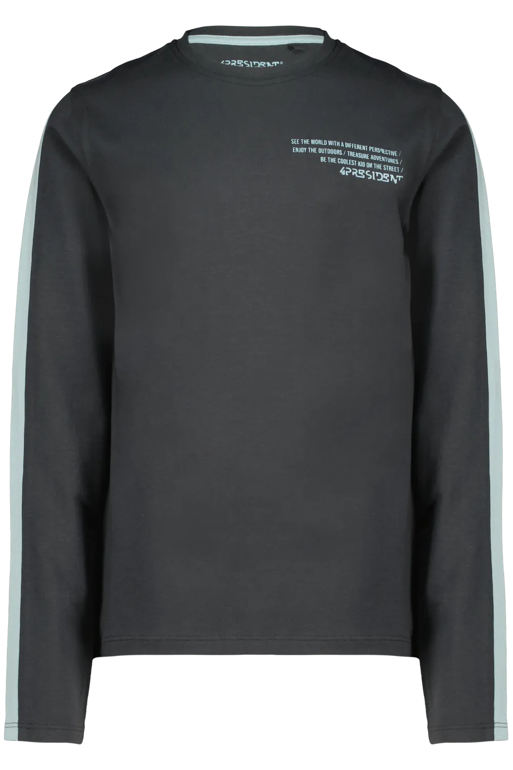 4PRESIDENT Isaak Longsleeve Unexplored print