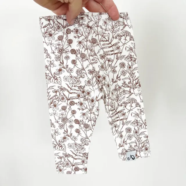 SODA FASHION Natuur Bloem legging bloemenprint