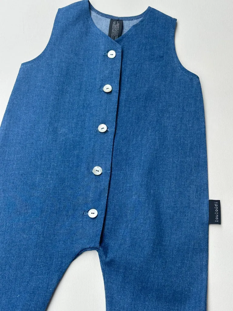 Louloúdi Jyd jumpsuit denim 100% katoen