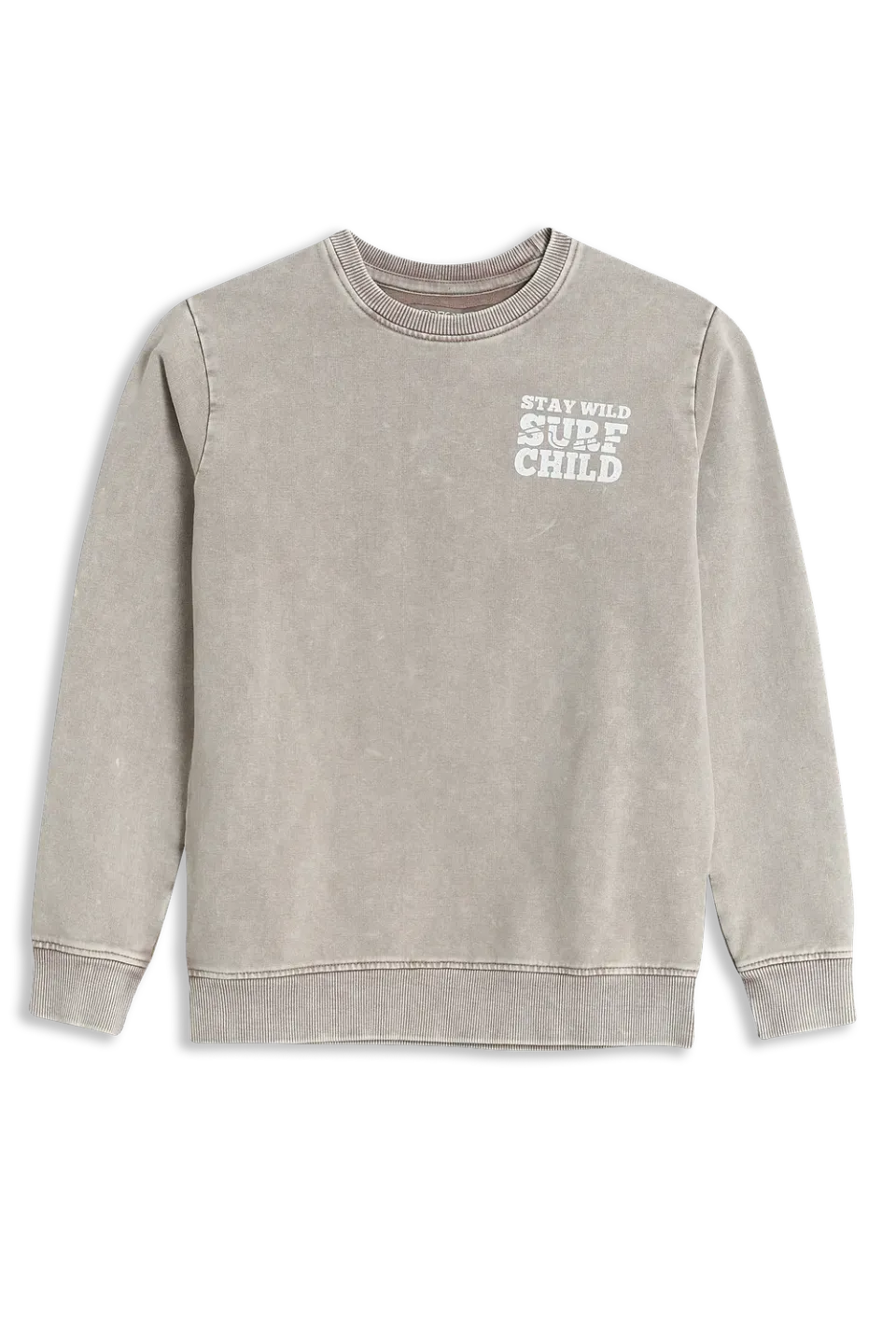 4President Olyn sweater sand katoen unisex
