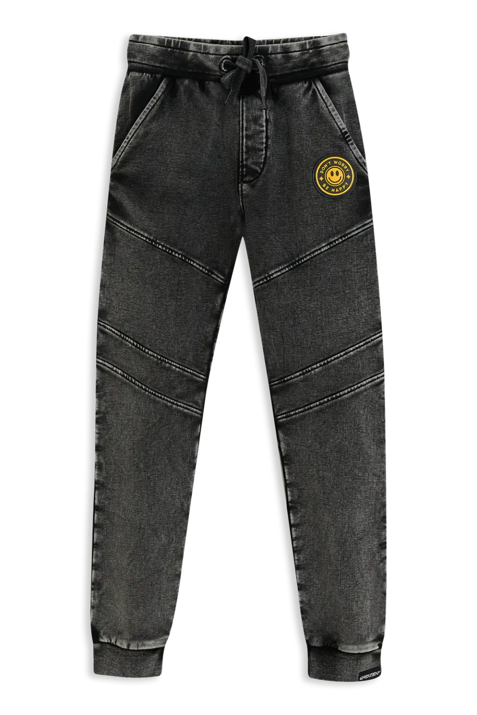 4PRESIDENT Nancy Black joggingbroek zwart katoen