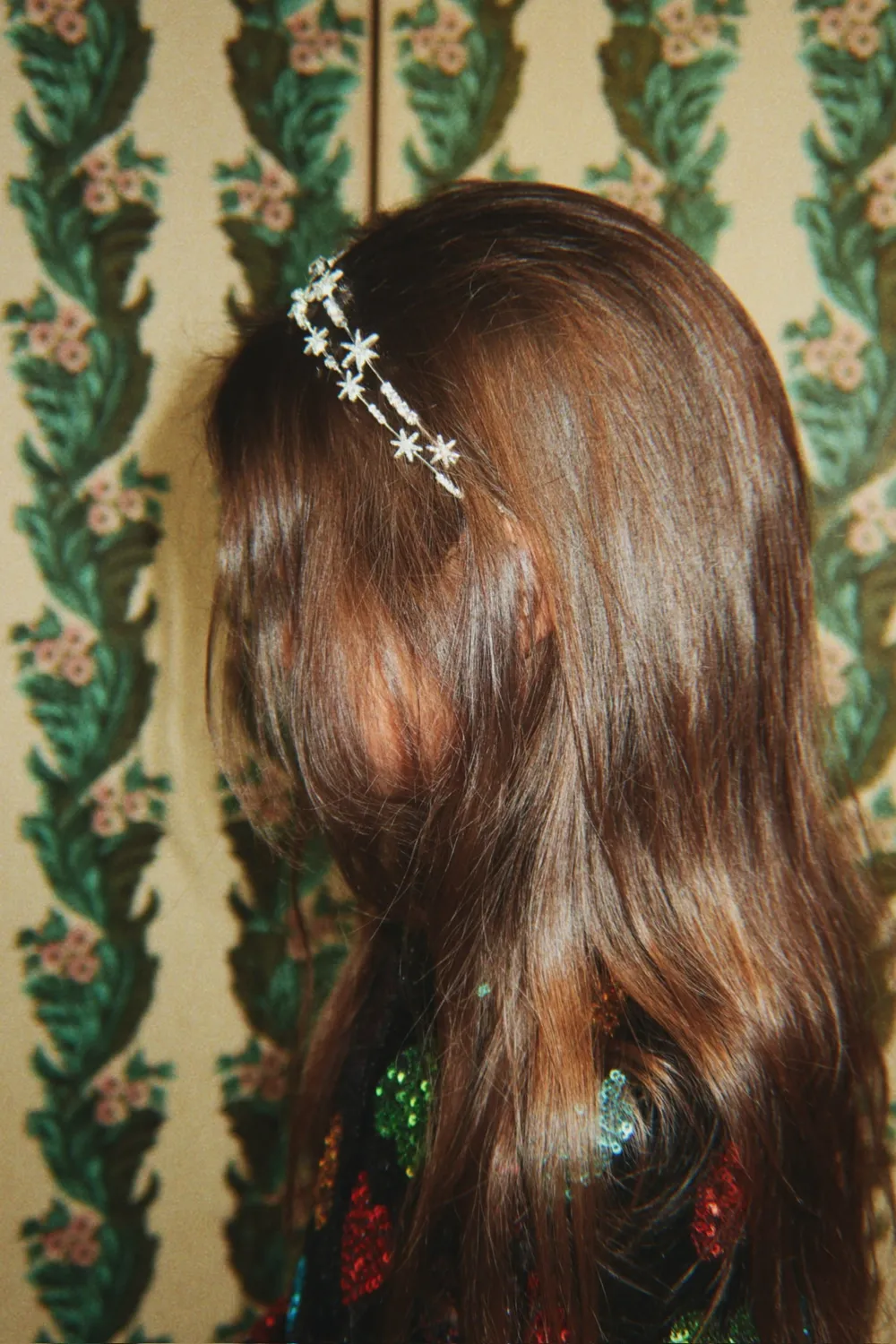 Konges Sløjd Sparkly ster haarband silver mix