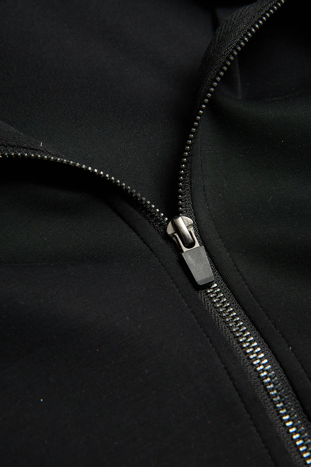 4PRESIDENT Mia Black hoodie met rits meisjes