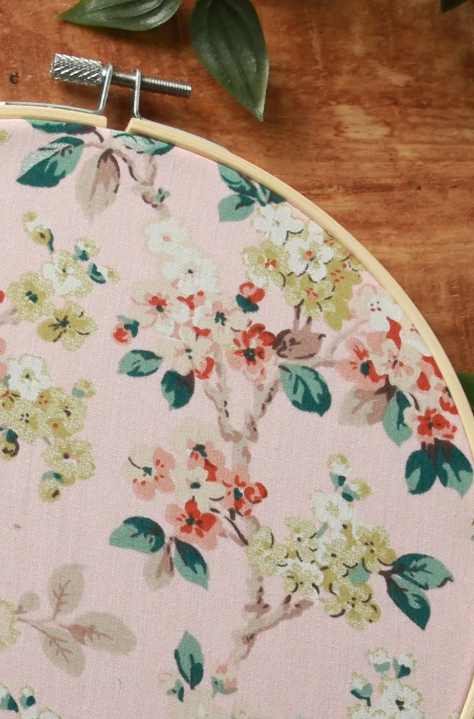 Een presentje Blossom joy wandcirkel 15 cm lichtroze