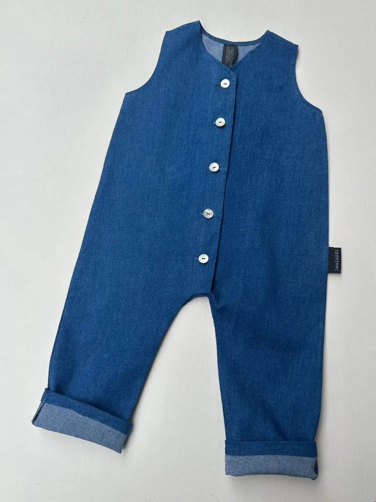 Louloúdi Jyd jumpsuit denim 100% katoen