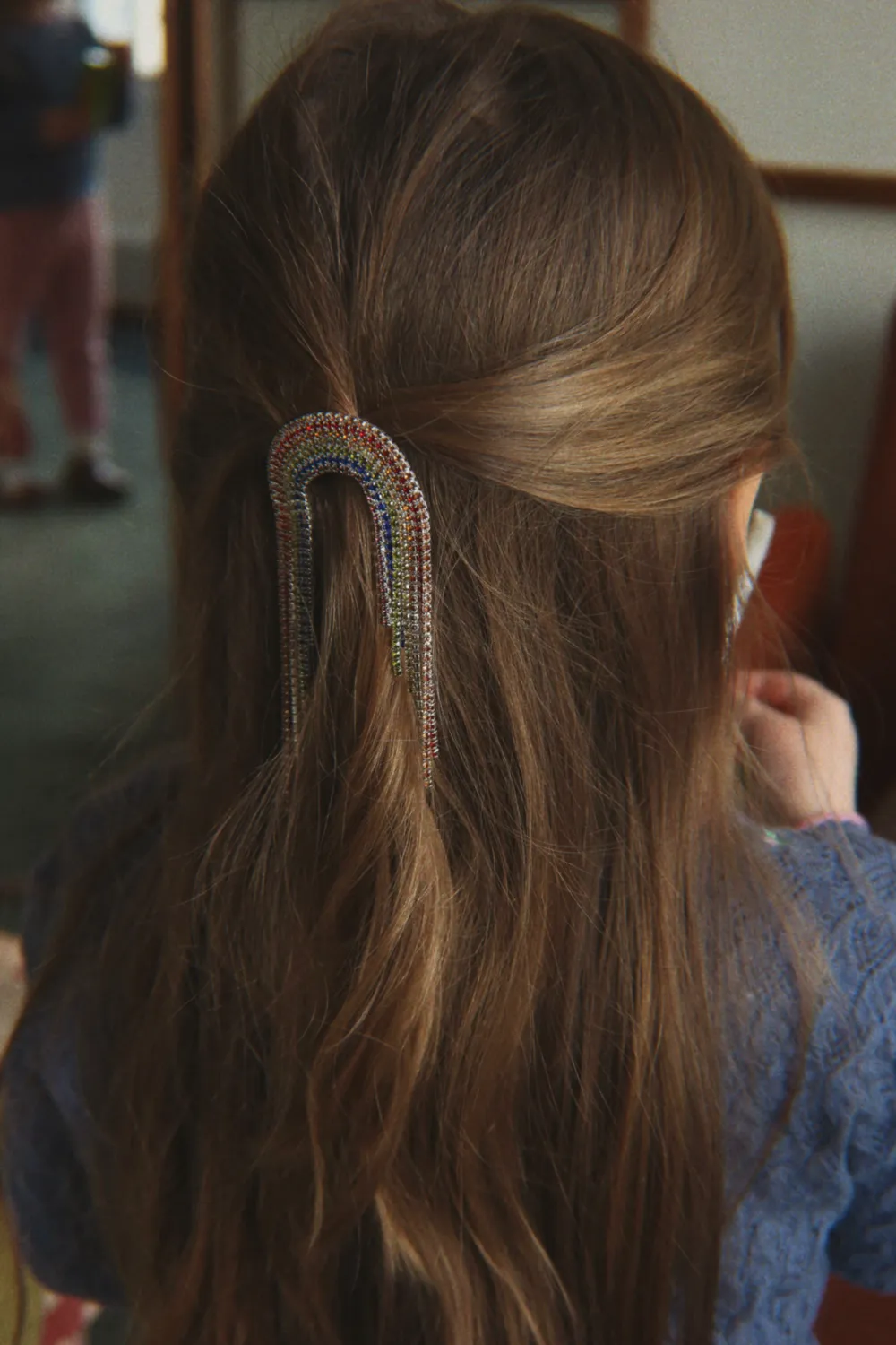 Konges Sløjd Glitter Regenboog haarclip rainbow