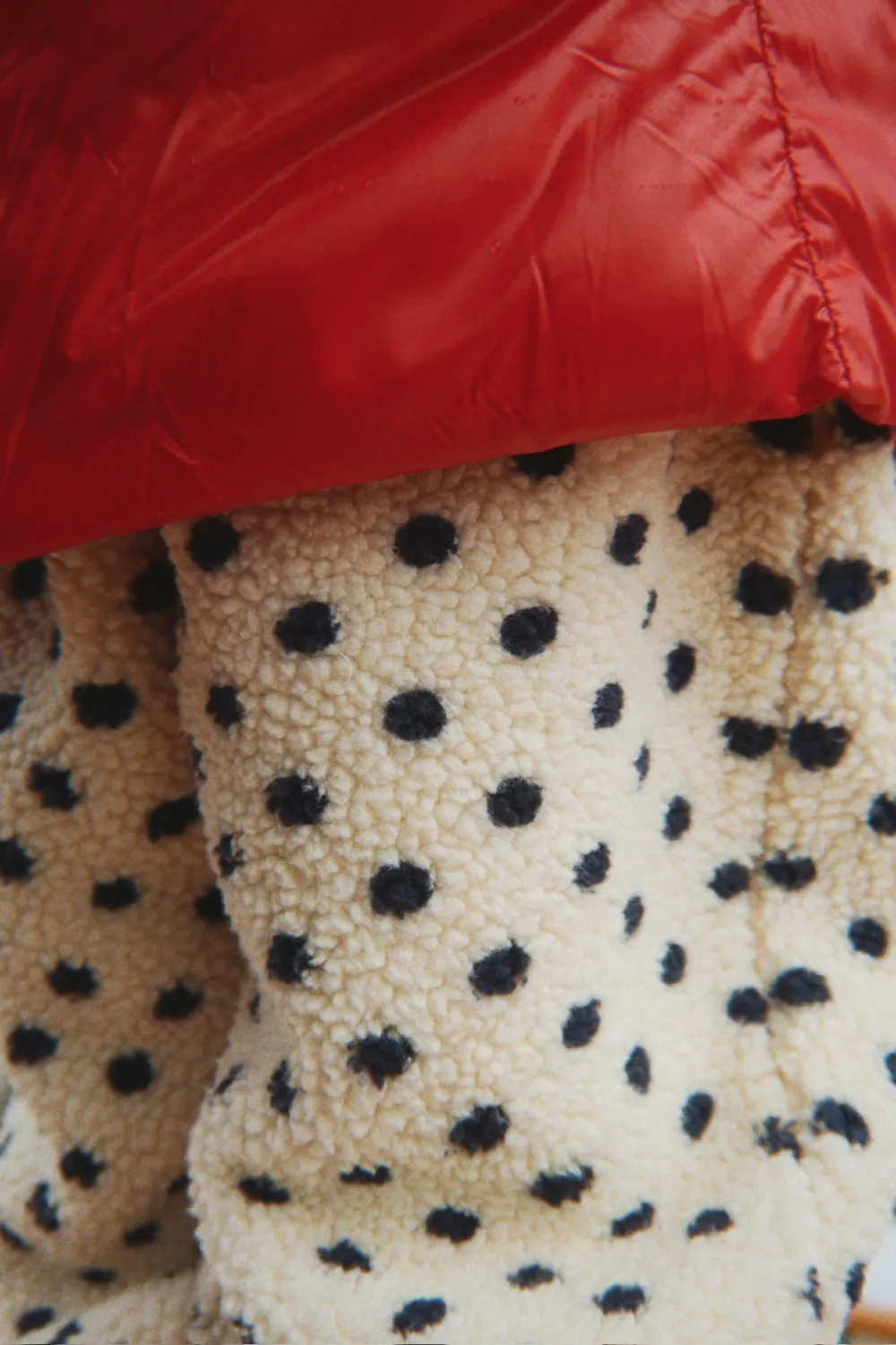 Konges Sløjd Jody Broek Dot Lumiere Teddyfleece