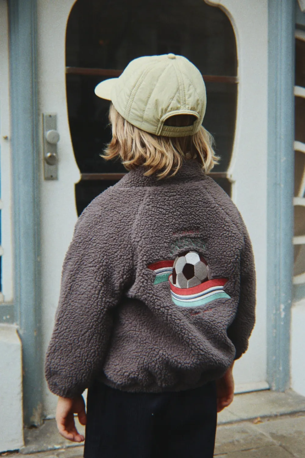 Konges Sløjd Jody bomberjas magnet teddyfleece