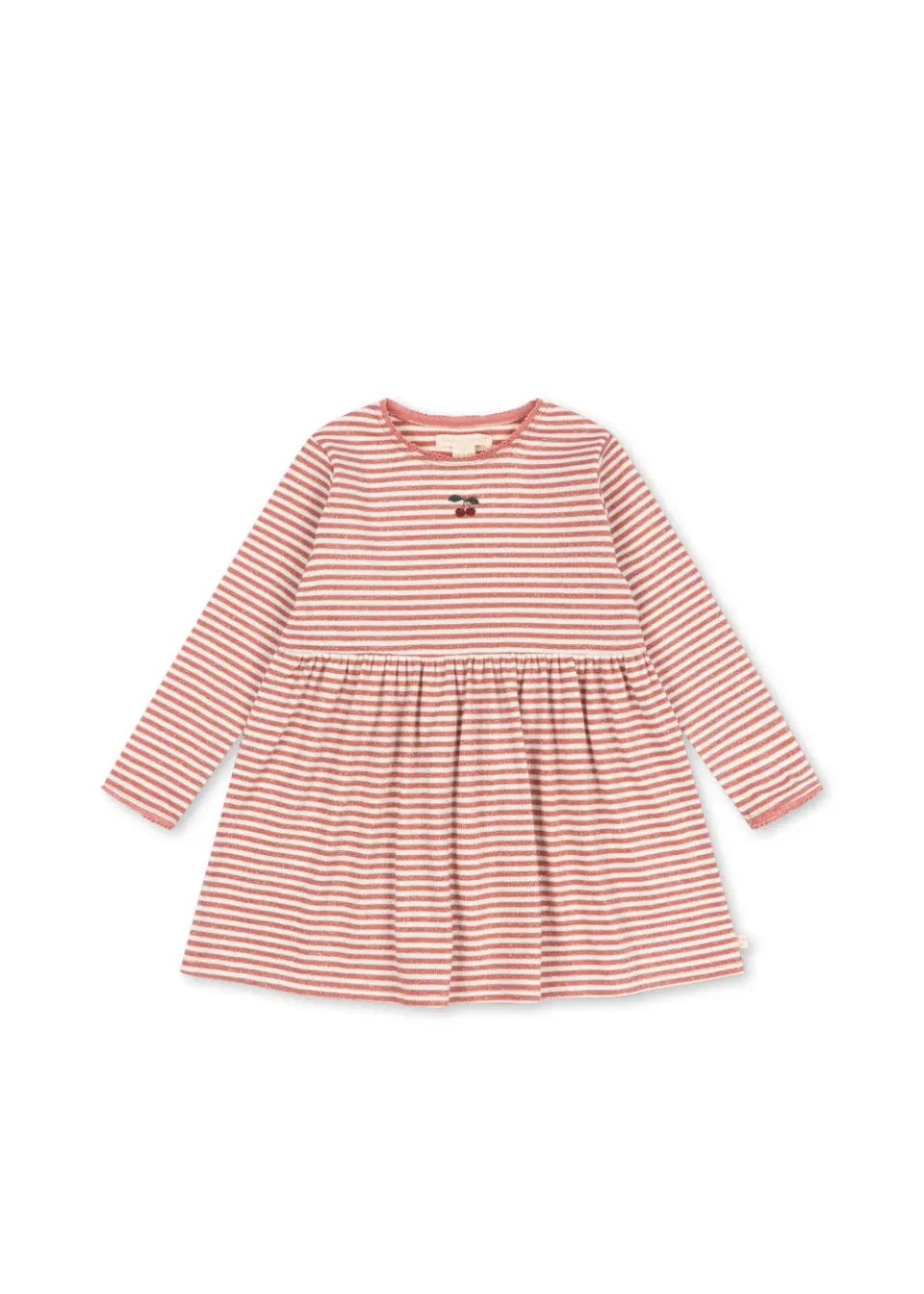 Konges Sløjd Roli streepjurk rose cream stripe