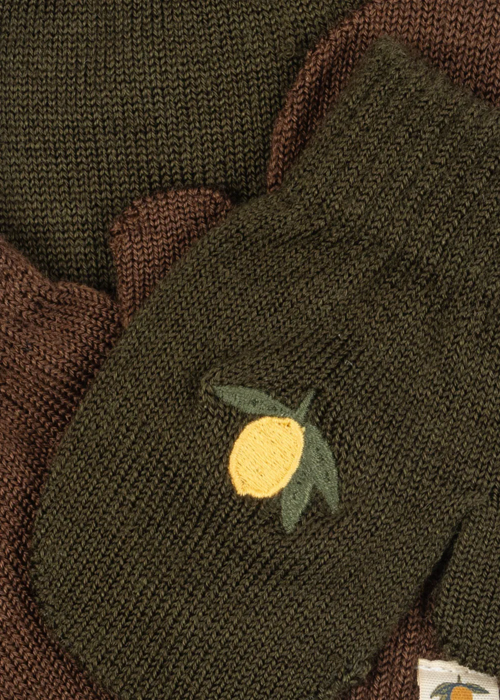 Konges Sløjd Filla wanten 2-pack kombu green wolmix
