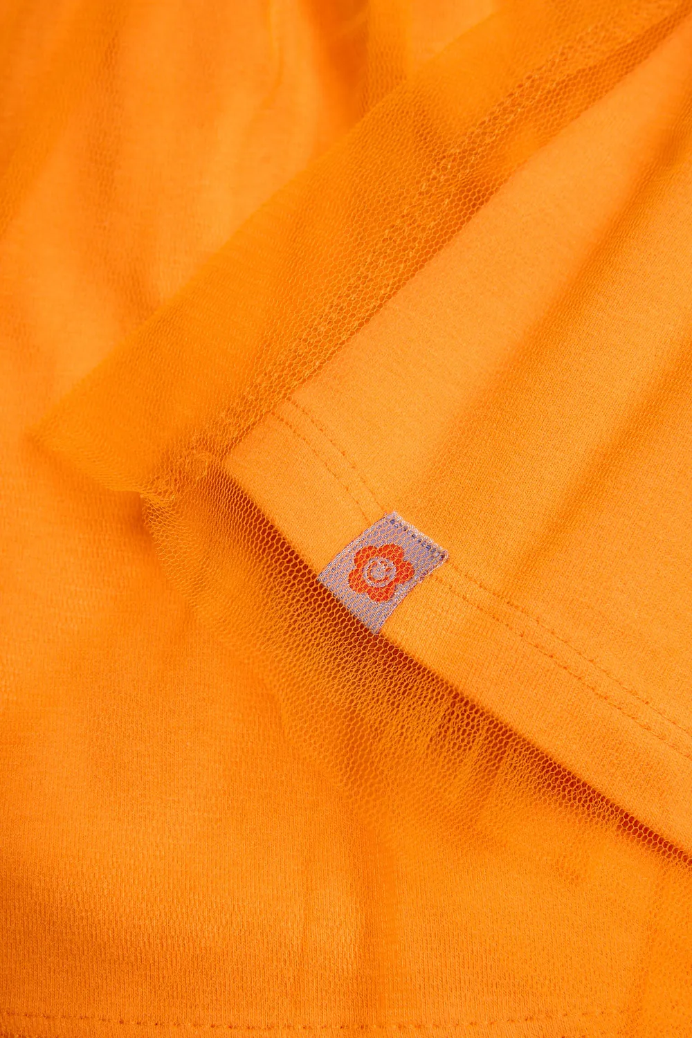 4President Naya Orange rok meisjes tule glitter