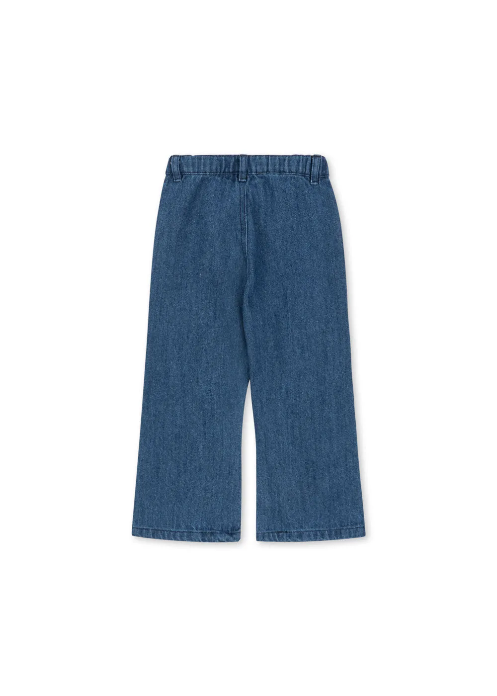 Konges Sløjd Elba Flared Jeans denim blue biologisch katoen