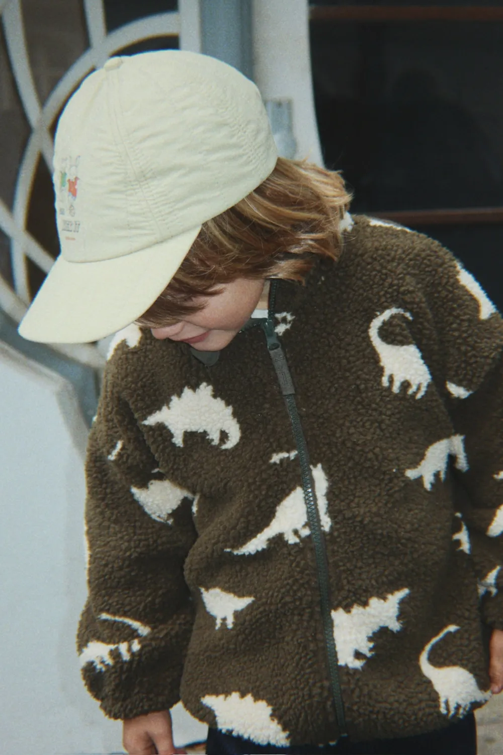 Konges Sløjd Jody teddyjas dino silhouette fleece