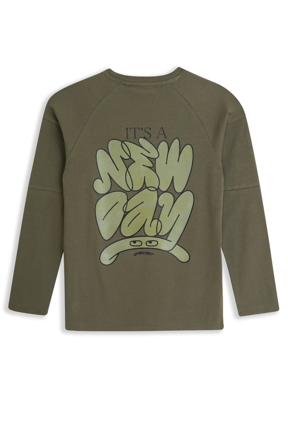 4President Gerrick Green jongens longsleeve katoen