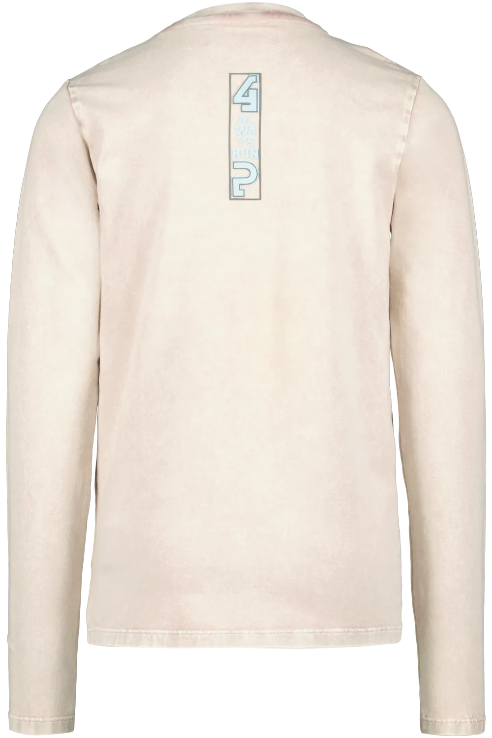 4President Maas Sand jongens longsleeve acid wash