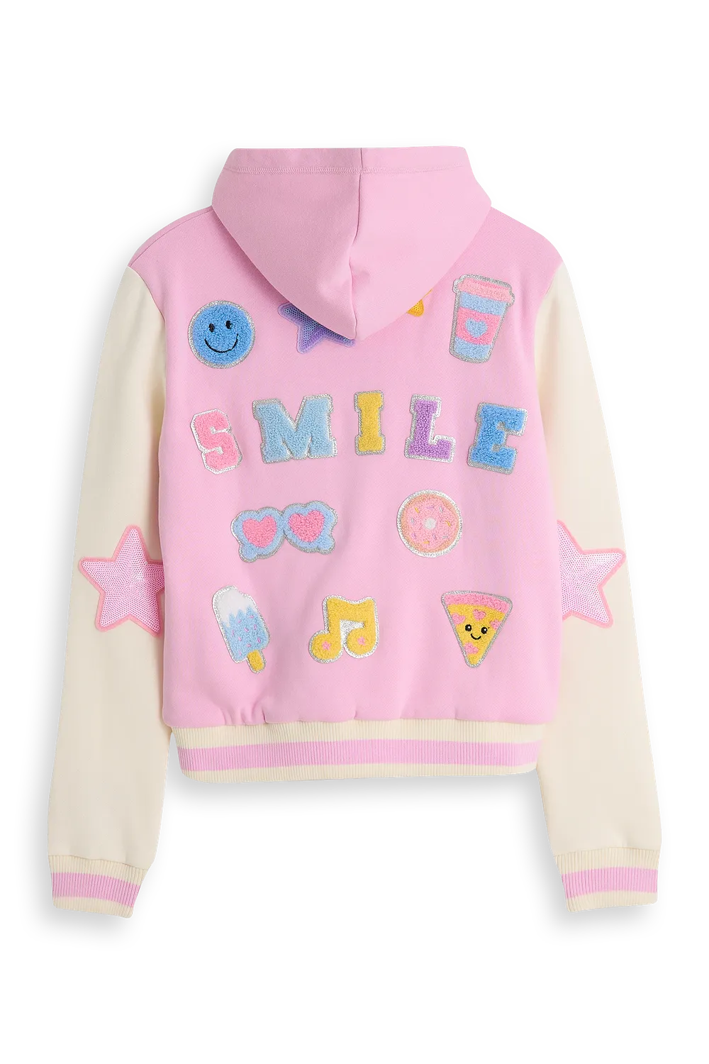 4PRESIDENT Angel Pink hoodie teddy meisjes