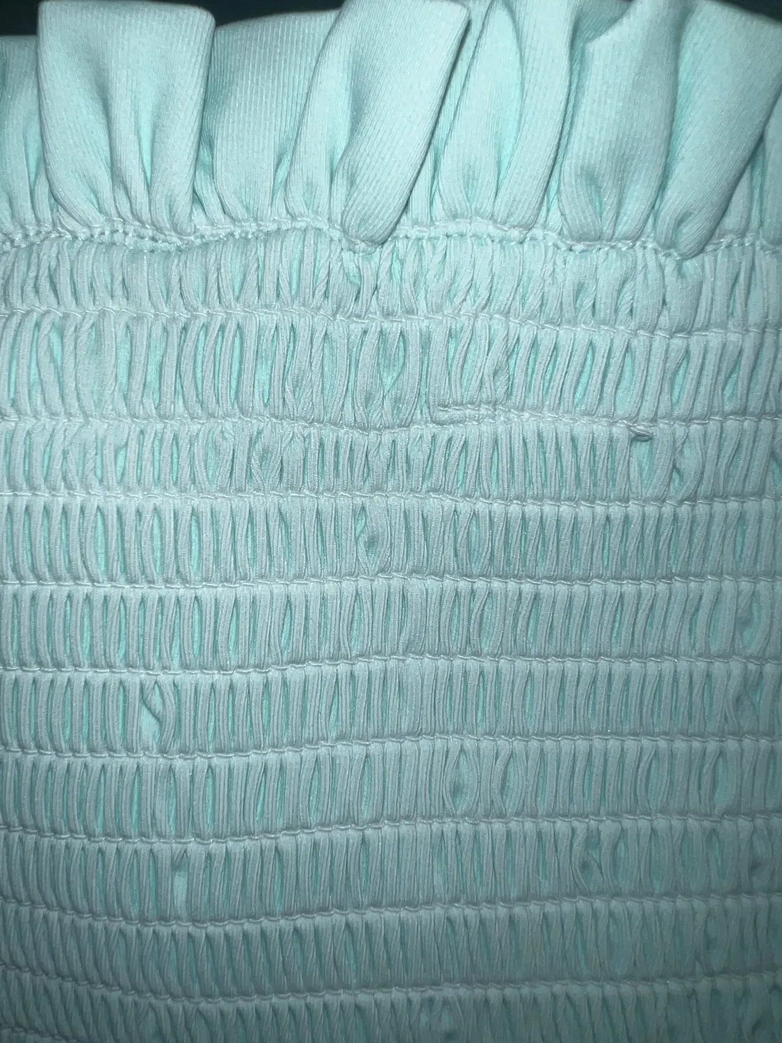 Busy Bee Smocks Icy Mint midi jurk Medium defect smock